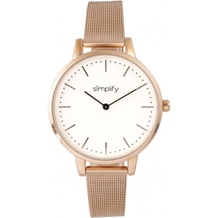 Vereenvoudig het 5800 mesh armbandhorloge