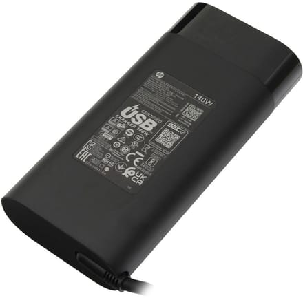HP N22270-001 USB-C oplader 140W - afgerond