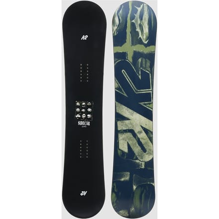 K2 Sidecar Black 2027 Kids Snowboard patroon