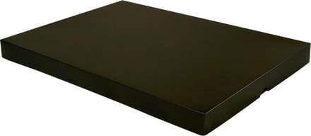 Brievenbusdoos verzenddoos 32x23x2,5 cm ZWART (50 stuks)