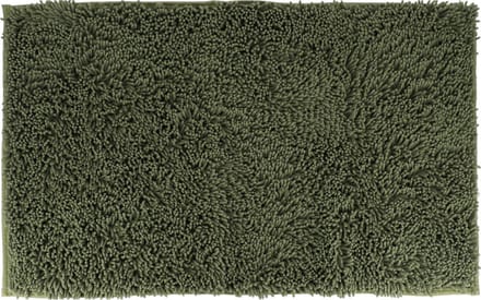 Tendance Badmat microfiber - hoogpolig - groen - 50x80 cm - absorberend - badkamer - antislip