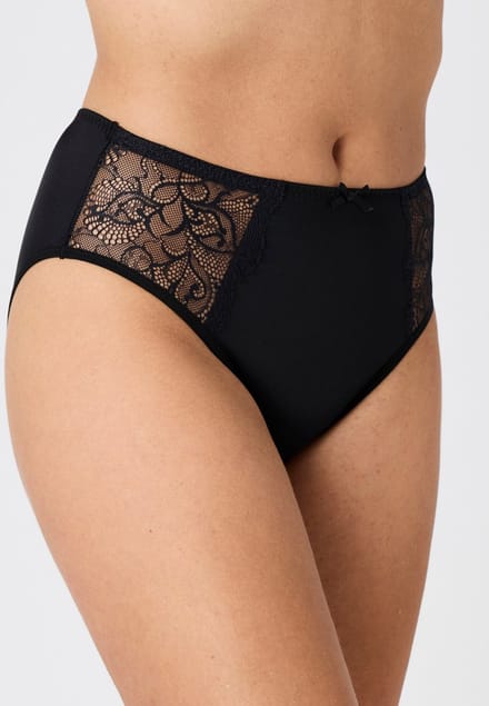 Damart - Maxislip LEA by Damart - Dames - Zwart - 50/52