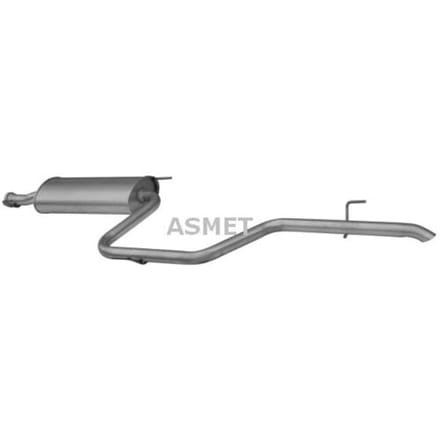 Geluiddemper achter ASMET 02.035
