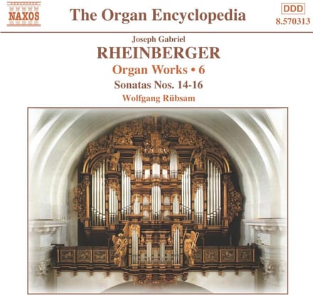 Rübsam - Rheinberger: Organ Works Volume 6 (CD)
