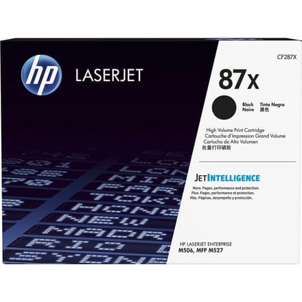 Tonercartridge hp cf287x 87x zwart