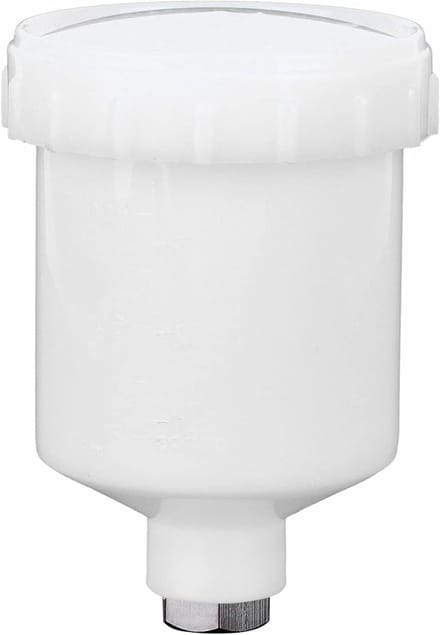 Verfbeker - Reservebeker spuitpistool - Verf spuiten - Eenvoudige reiniging - 125 ml capaciteit - Transparant