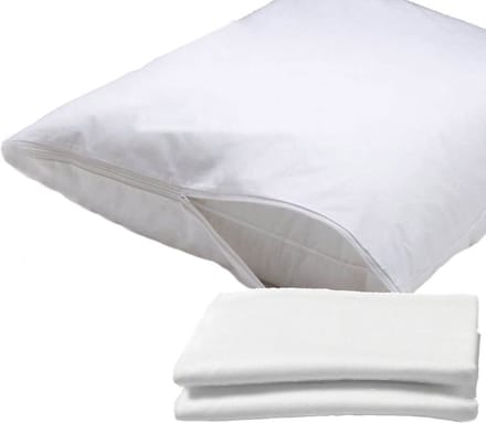 Bonnanotte Molton Rits Kussensloop Wit 60x70