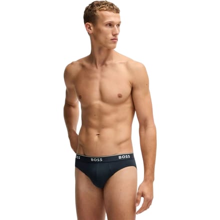 Boss Power Stretch-slips voor heren (set van 3) (Blauw/Zwart/Antraciet)