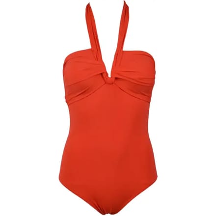 Eénpiece badpak met V-hals voor dames Red Point Sali