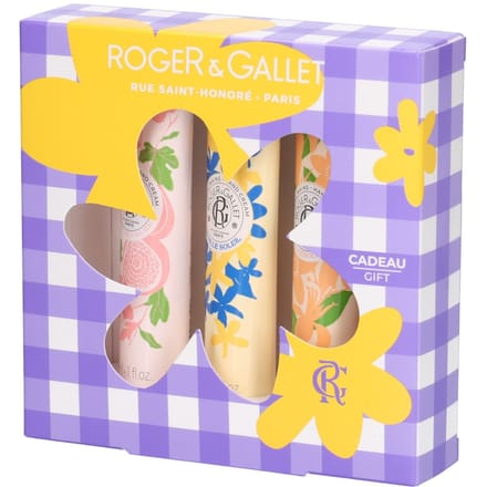 Roger & Gallet Trio Handcrèmes Fleur de Figuier, Vanille Soleil en Néroli 3 x 30 ml