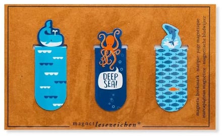 Magnetische Boekenlegger Diepzee - Boekenlegger