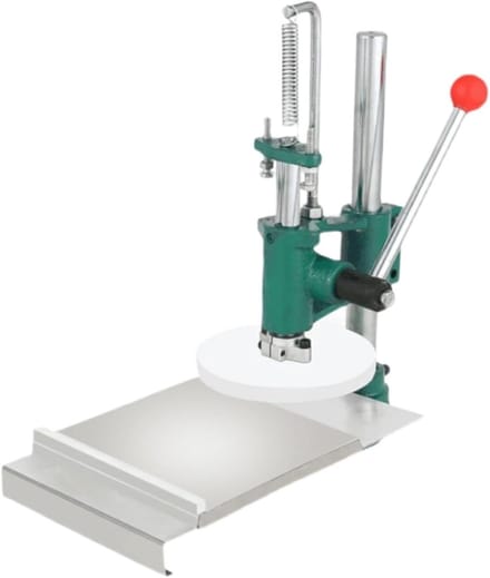 Deegroller Pers - Pizzadeeg Machine - Bakken Thuis - Roestvrij Staal - 16 cm