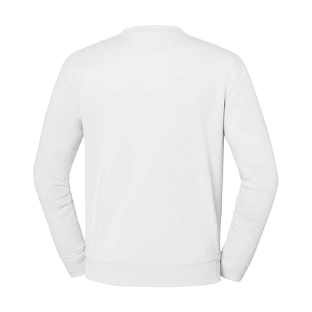 Fruit of the Loom Heren Iconic Premium Ingelegd Sweatshirt (Wit)