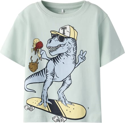 NAME IT - NMMPDINO NREG SS TOP BOX - Jongens - T-shirts