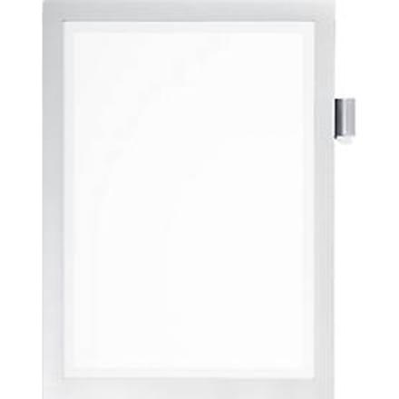Durable 499323 DURAFRAME NOTE A4 - 4993 Infoframe, zelfklevend DIN A4 Zilver (b x h) 238 mm x 324 mm 1 stuk(s)
