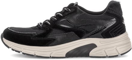 Schoenen dames Gabor Rollingsoft Mesh/Velour Kombi