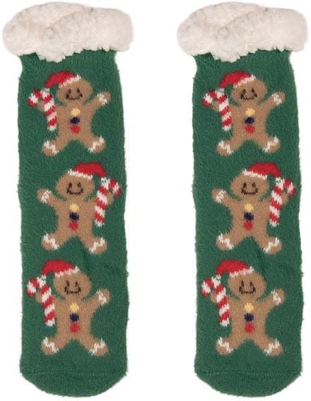 Clayre & Eef Kerstsokken one size Groen Synthetisch