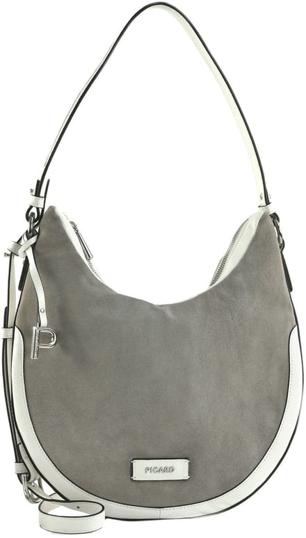 PICARD schoudertas Highlands Handbag WhiteLilyk grijs