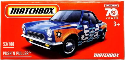 Matchbox Push'N Puller Auto - 1:64 Schaal - 7 cm