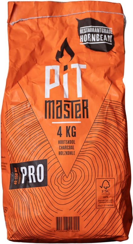 Pitmaster Oak hornbeam houtskool - 4 kg