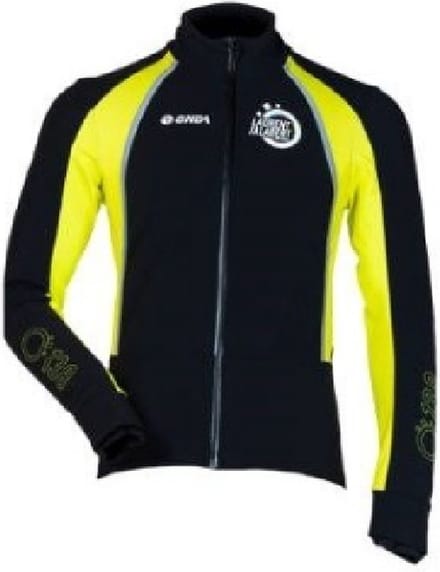 ONDA Fietsjack winter waterdicht heren Zwart Fluo - Laurent Jalabert - S