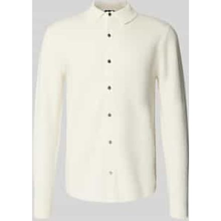 Gebreid jack met knoopsluiting