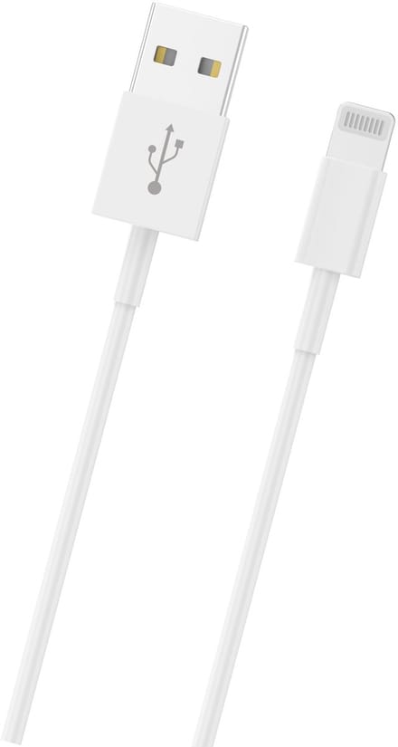For iPhone Cable USB To Lightning 200CM White