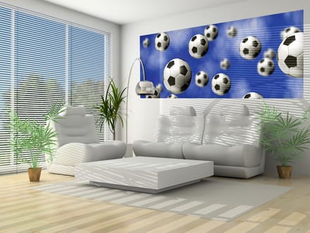 Football Soccer Photo Wallcovering