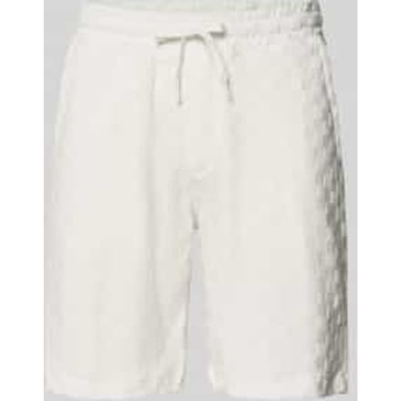 regular fit shorts met labelpatch