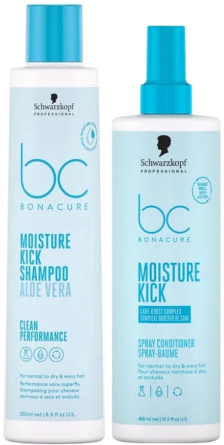Schwarzkopf - BC Moisture Kick Care Spray Set - 250+200ml