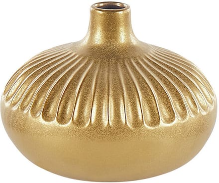 CERCEI - Decoratieve vaas - Goud - Keramiek