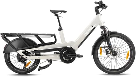 Monty Cargo V4 Rover - Wit - Elektrische Longtail