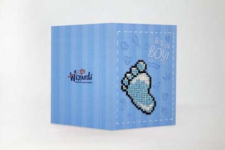 Diamond Paint Card it's a boy WC0438