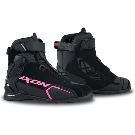 Motorschoenen IXON Bull 2 WP Lady zwart / roze maat 36