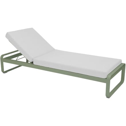 Fermob BELLEVIE Komfort - Ligbed - 82 cactus mat - 81 witgrijs