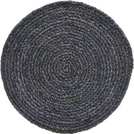 House Doctor Placemat Circle grijs / blauw - 4 stuks
