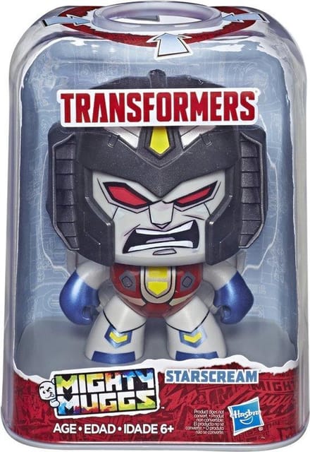 Mighty Muggs transformers starscream verzamel figuur