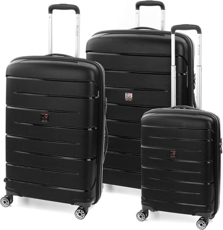 Grote koffer set met 4 wielen en TSA-slot