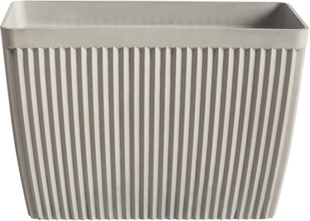 SISAL - Bloempot - Beige - 58 x 28 cm - Steenmengsel