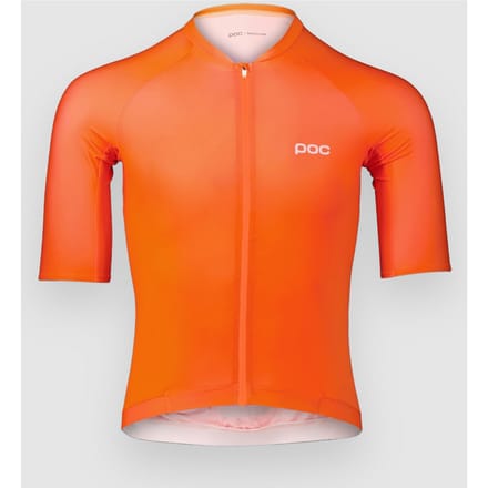 Poc Pristine Korte Mouw Wielertrui Oranje S Man