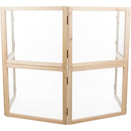 Trixie - Indoor Ren - 4 Panelen - Hout - 60-240X50 cm