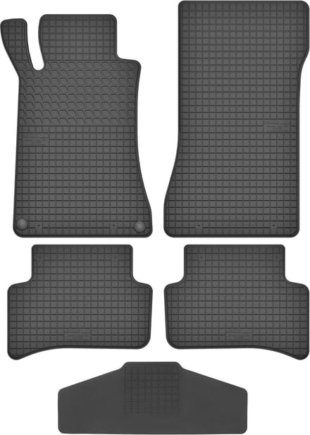 Motohobby - Mercedes C-Klasse W203 - Rubber Matten - 2000-2007 - Versterkt