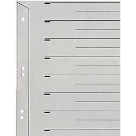 Scheidingsbladen nr. 6097,  A4, grijs, 200 g/m², 100 stuks