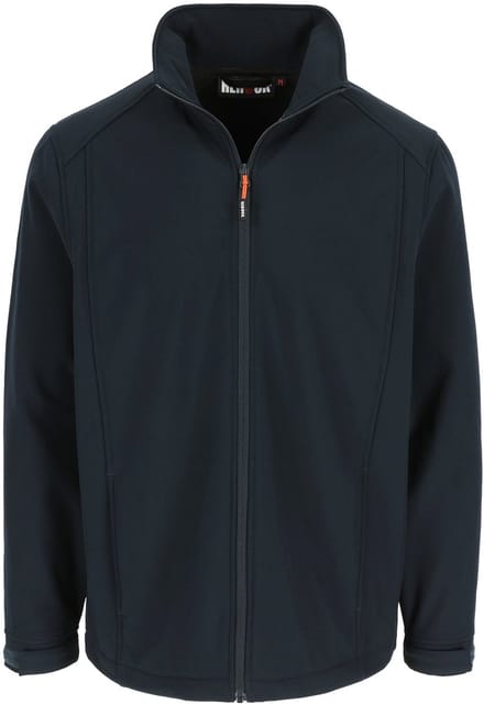 Herock Julius Softshell Werkjas Heren – Winddicht & Waterafstotend – Antraciet – Maat 2XL