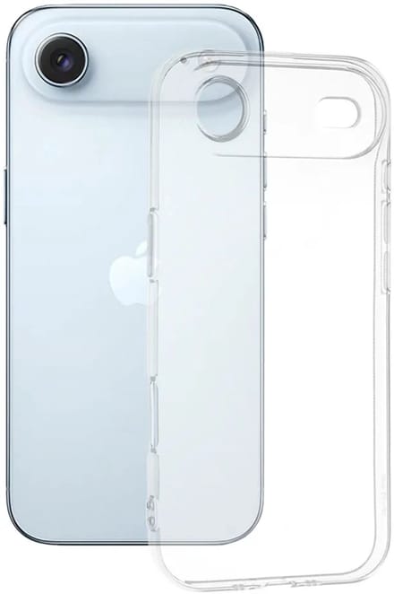 Hoesje geschikt voor Apple iPhone Air - Techsuit Clear Silicone Back Cover - Transparant