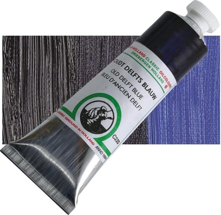 Oil paint Old Holland 40ml – 220 Old Delft Blue