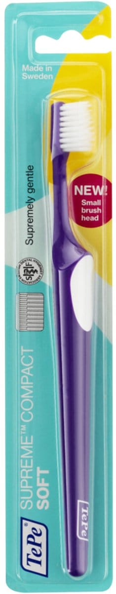 TePe - Tandenborstel Supreme Compact - 3 x 1 stuk - Voordeelverpakking