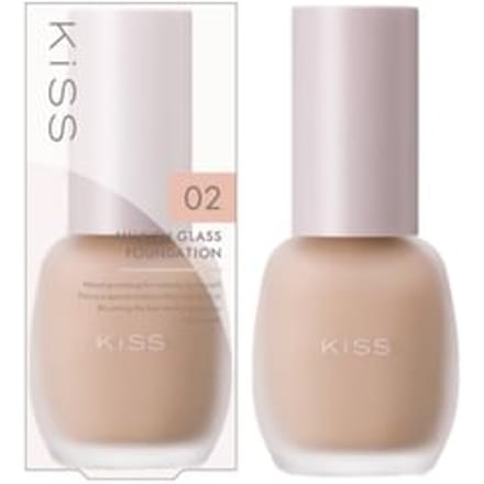 ISEHAN - kiss Milkish Glass Foundation SPF 34 PA++ 02 Pink Beige