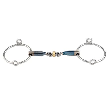 Mors simpel voor paard ring vrij Trust Sweet Iron Brass ring