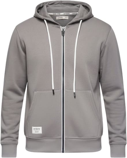 OMBRE Sweater - Regular Fit - Katoen - Lange Mouw Grijs S